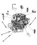 Diagram Sensors, Engine. for your 2001 Chrysler 300 M