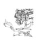 Diagram Hoses, Power Steering [Engines - All 3.7L 6Cyl Gas] 3.7L and [Engines - All 4.7L Gas] 4.7L Engine. for your Dodge Dakota