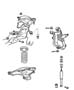 Upper and Lower Control Arms,Springs and Shocks,BE 2,3. Diagram