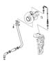 Diagram Oil Lines, 5.9L Diesel (ETC,ETH) for your 2014 RAM 2500 SLT REG CAB 8 FT BOX