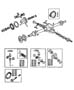 Diagram Axle,Rear,with Differential and Housing,Dana M80 [DANA M80 REAR AXLE],BR 2,3,7,8. for your 2009 Jeep Compass