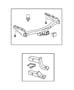 Diagram Receiver and Adapter Kits - Trailer Tow. for your 2022 RAM 1500 Classic Express Extended Cab