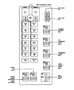 Diagram Power Distribution Center - Relays and Fuses. for your Dodge Grand Caravan