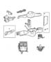 Diagram Air Conditioning and Heater Unit. for your 2002 Chrysler Town & Country