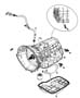 Diagram Case and Related Parts [Transmission-5-Spd Automatic 5-45RFE]. for your 2004 Chrysler Pacifica