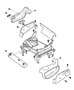 Adjusters, Side Shields and Attaching Parts. Diagram