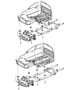 Diagram Body Hold Down And Front End Mounting. for your 2004 Jeep Wrangler