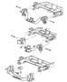 Diagram Hitch, Towing. for your 1999 Chrysler 300 M