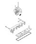 Diagram Manifold, Intake and Exhaust, 5.9L Diesel (ETC,ETH). for your 1999 Dodge Dakota