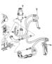 Hoses and Reservoir,LHD,2.4L [Engines - All 2.2,2.5,2.4L 4 Cyl Gas] Gas,2.5L [ALL TURBO DIESEL ENGINES] Diesel Engines. Diagram