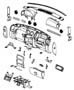 Diagram Instrument Panel. for your 2004 Chrysler Pacifica 3.5L V6