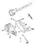 Diagram Case and Related Parts Select Trac [Selec-Trac Full Time 4WD System]. for your 1991 Jeep