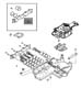 Valve Body [45RFE] [Transmission-Multi-Speed Auto, 45RFE] [5-SPD AUTOMATIC 545RFE TRANSMISSION]. Diagram