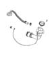 Diagram Fuel Filler Tube. for your 2005 Dodge Dakota