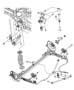 Image of AXLE. REAR. [[Suspension - Touring. image for your 1999 Dodge Dakota   