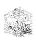 Diagram Coolant Tank 3.7L Engine. for your 2002 Chrysler Sebring