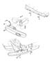 Diagram Bumper, Rear for your 2011 Chrysler 300