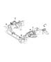 Diagram Lines and Hoses,Front-AN 5. for your 2003 Dodge Dakota