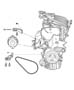 Diagram Alternator. for your 2018 Jeep Cherokee Latitude Plus 3.2L V6 A/T 4X4