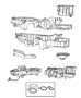 Diagram Air Conditioning and Heater Unit. for your 2001 Chrysler Sebring