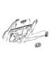 Diagram Door, Handle, Latch. for your 2007 Chrysler Sebring