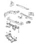 Diagram Frame, Front. for your 1999 Dodge Grand Caravan