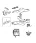 Diagram Air Conditioning and Heater Unit [HAA]. for your 2003 Dodge Grand Caravan