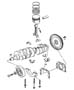 Diagram Crankshaft and Pistons 8.0L Engine. for your 2021 RAM 1500 Tradesman Crew Cab 3.6L V6 4WD