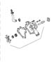 Diagram Water Pump And Related Parts. for your Dodge Ram 1500