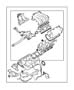 Engine Gaskets 3.0L Engine [3.0L V6 SOHC 24V ENGINE]. Diagram