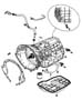 Diagram Case and Related Parts [Transmission-5-Spd Automatic 5-45RFE]. for your Jeep Commander