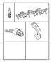 Diagram Spark Plugs - Coils. for your 2012 Dodge Grand Caravan CREW 3.6L V6