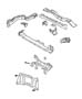 Diagram Frame, Front. for your 1998 Dodge Grand Caravan