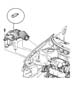 Diagram Air Cleaner [3.3L V6 OHV ENGINE]. for your 2004 Chrysler 300 M