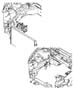 Diagram Plumbing, Air Conditioning, 3.3L - LHD. for your 2007 Dodge Avenger