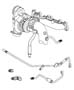 Diagram Turbo, Oil Feed and Water Lines. for your Dodge Caliber