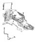 Diagram Oil Cooler and Lines 4.0L Engines. for your Jeep Grand Cherokee