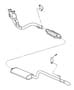 Exhaust System, 4.0 [4.0L I6 POWER TECH ENGINE]. Diagram