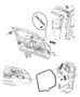 Liftgate, Latch and Hinges. Diagram