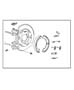 Diagram Parking Brake Assembly,Rear,Disc. for your Jeep Liberty