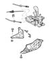 Diagram Gear Shift Control. for your 2007 Dodge Durango SXT 3.7L Magnum V6 4X2