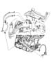Image of HOSE. Heater Supply. image for your 2004 Chrysler PT Cruiser   