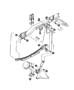 Diagram Suspension,Rear Leaf,With Shock Absorbers. for your 1997 Dodge Ram 2500 CLUB CAB 8FT BOX 8FT BOX 8.0L Magnum V10 M/T