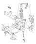 Upper and Lower Control Arms,Springs and Shocks,DR 1,2,3. Diagram