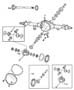 Axle Housing,Rear,With Differential Parts,American Axle 11.5`[[Axle - Rear, 11.50,Axle - Rear, 11.50, Dual Wheels]],DR 2,3,7,8. Diagram