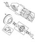 Diagram Brakes,Rear,Disc,DR 2,3,7,8. for your 2023 Jeep Cherokee Limited