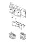 Diagram Rear Trim Panel and Storage. for your 2000 Chrysler 300 M