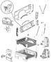 Diagram Quarter Panel. for your 2009 Jeep Wrangler UNLIMITED X