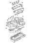 Diagram Manifolds, Intake and Exhaust 5.7L [Engine - 5.7L SMPI V8]. for your 2007 Dodge Caravan SXT