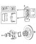 Diagram Brakes, Front. for your Chrysler 300 M